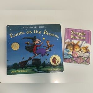 Room on the Broom and Snuggle Bunnies Books